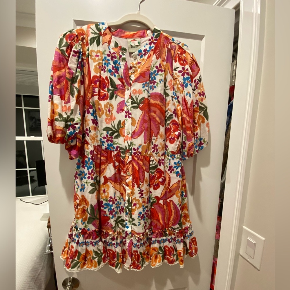 FARM Rio Floral Mini Dress - Multicolor